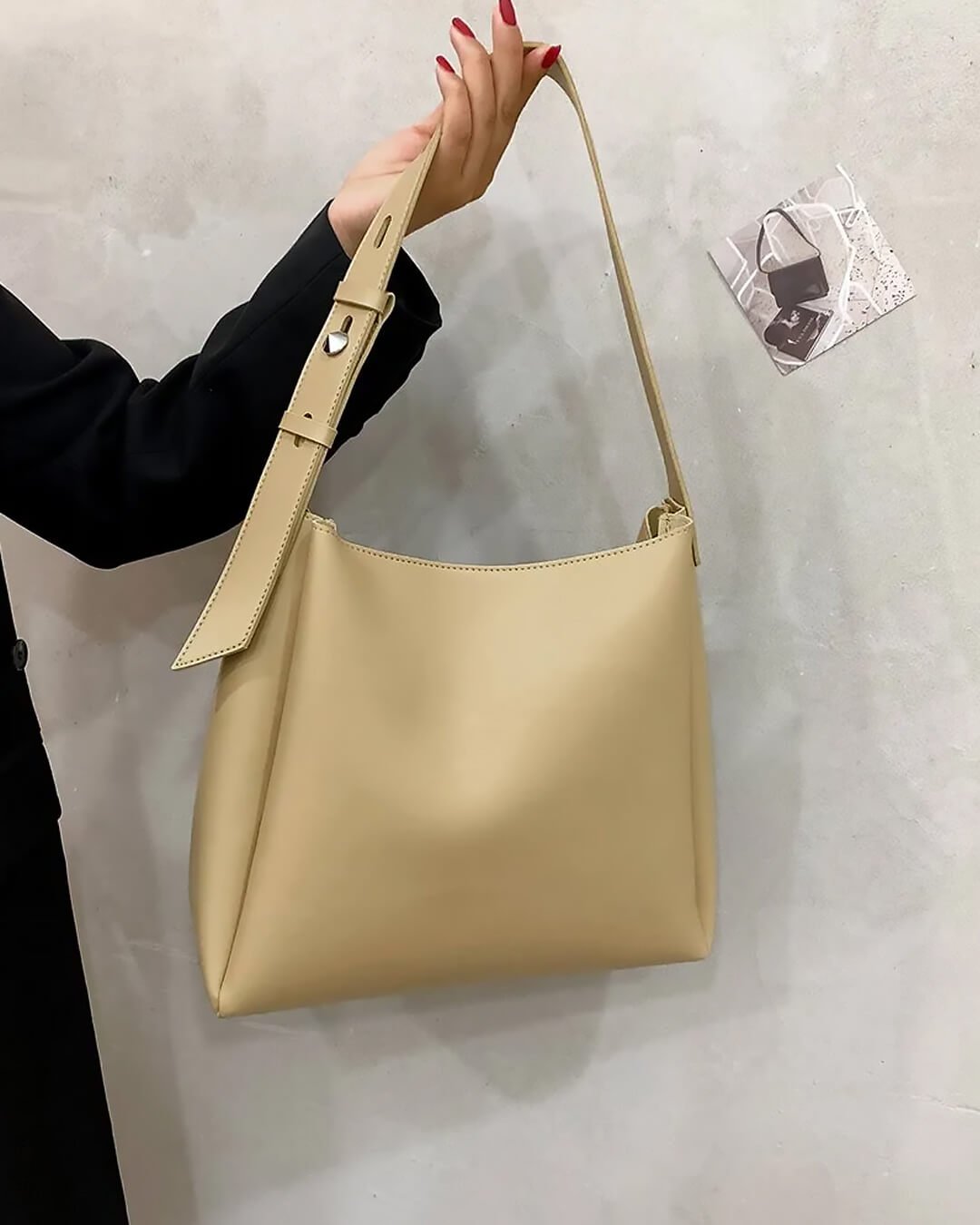 Vegan Leather - Cynthia Shopper Bag