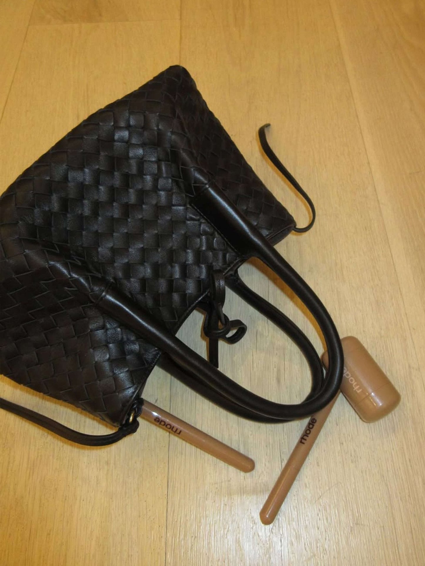 Leather Bag - Gracie Woven 2-Piece Set