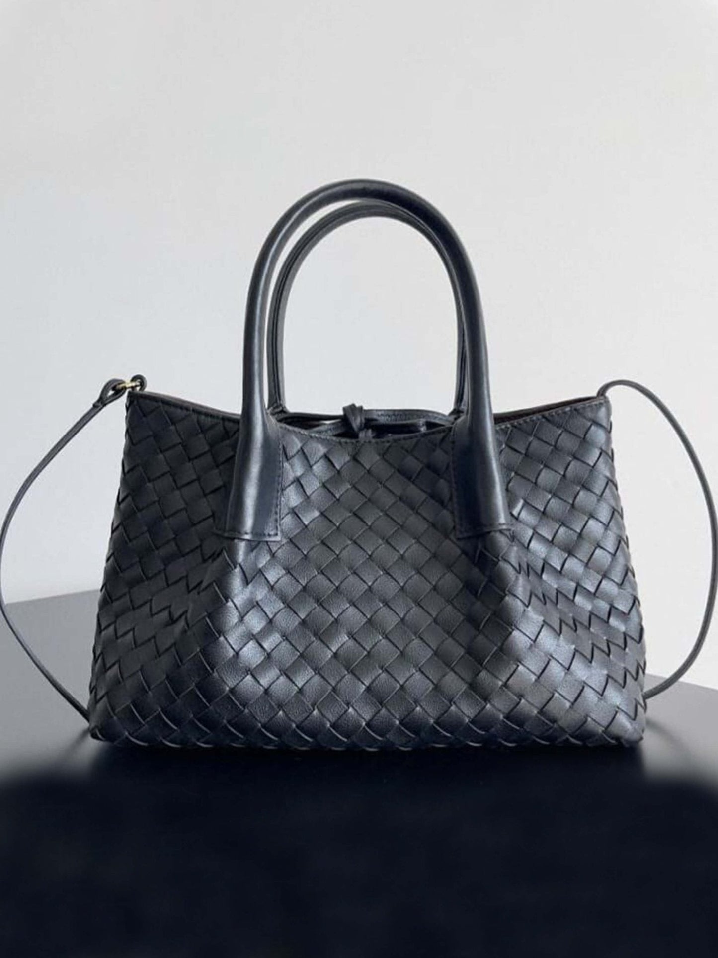 Leather Bag - Gracie Woven 2-Piece Set