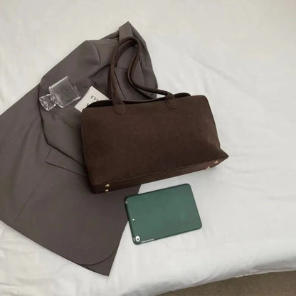 Isha Suede Shoulder Bag