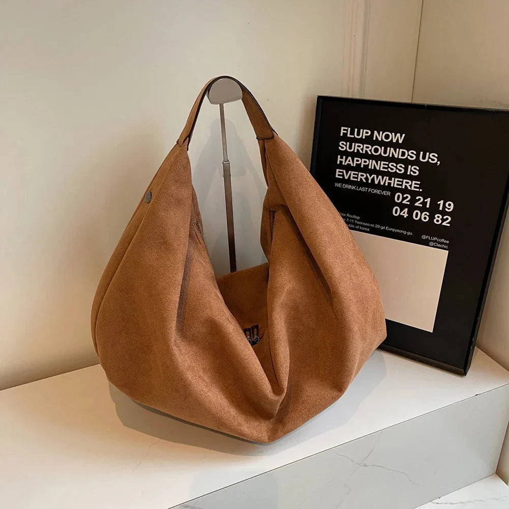 Odette Wildleder Hobo Handtasche