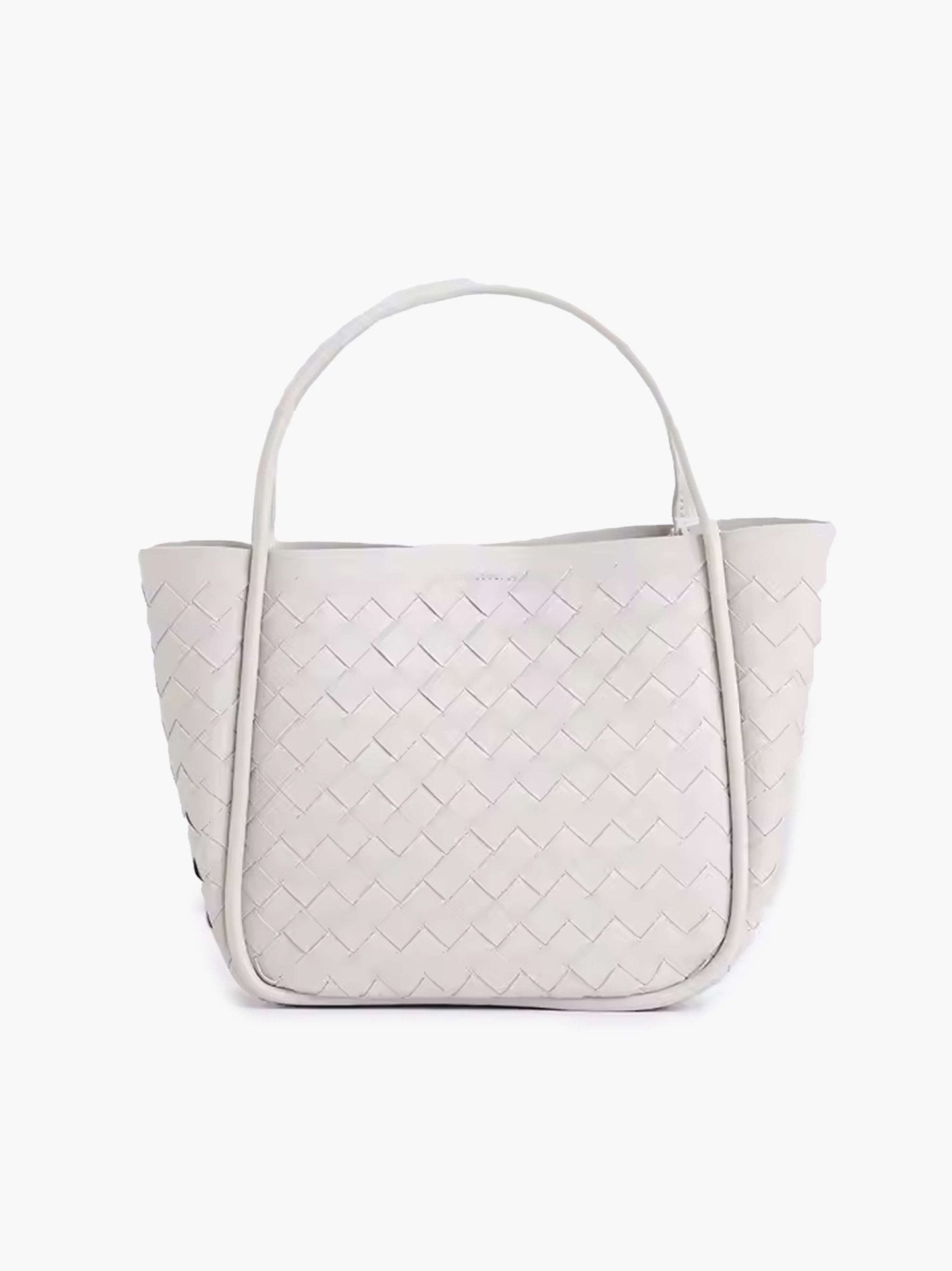 Rizelle Faux Leather Tote Bag