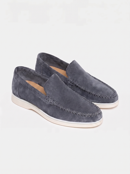Steel Blue Giorno Loafers