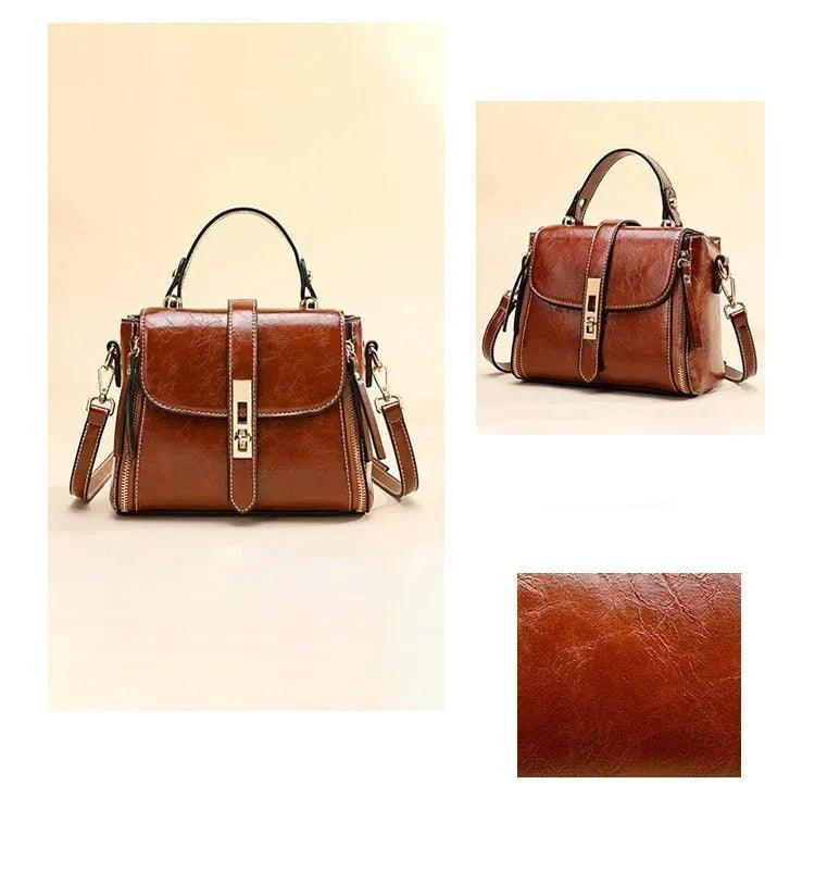 Leather Bag - Nina